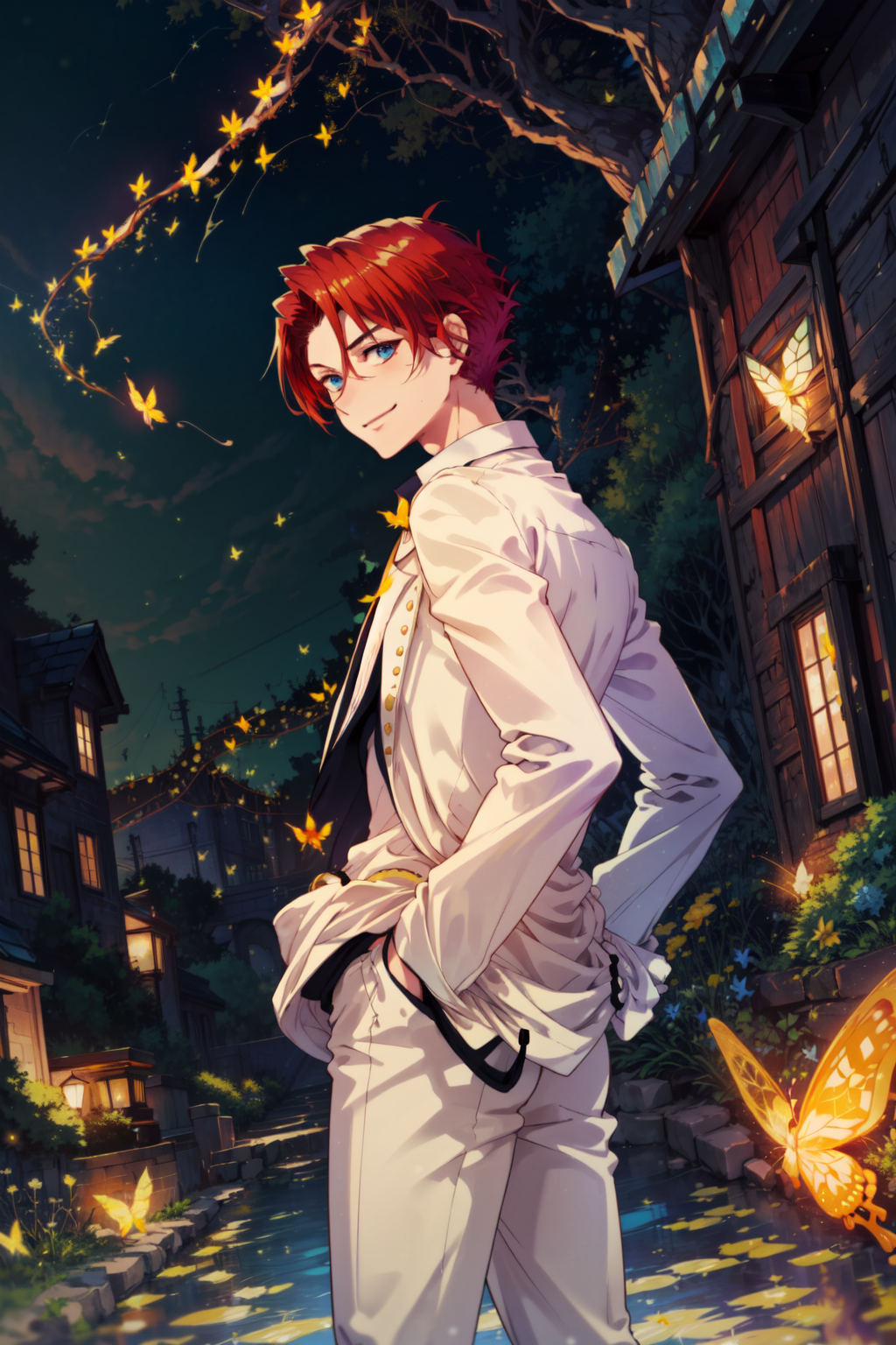 00654-941189769-masterpiece,best quality,1boy,mature male,ushiromiya battler,formal,white suit,red hair,blue eyes,smile,(hands in pockets),looki.png
